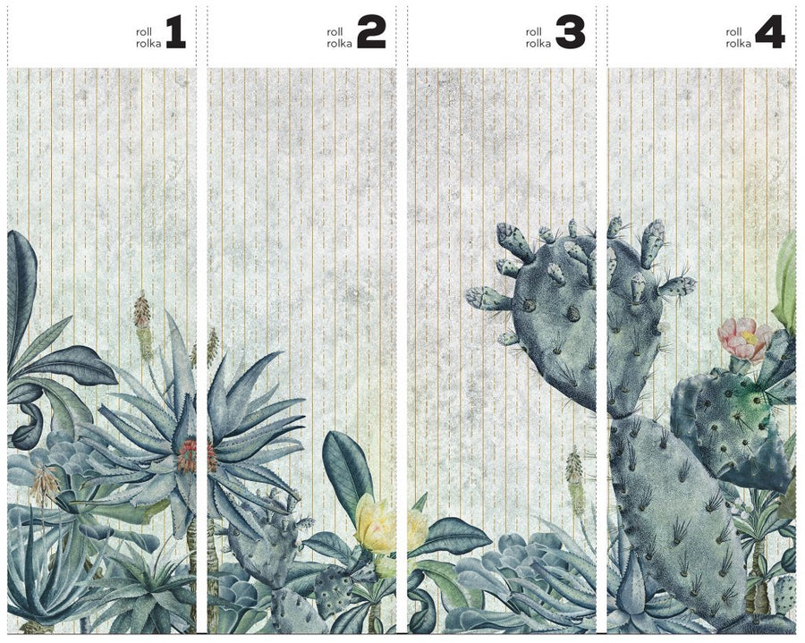 Succulento – Tapeta w rolkach