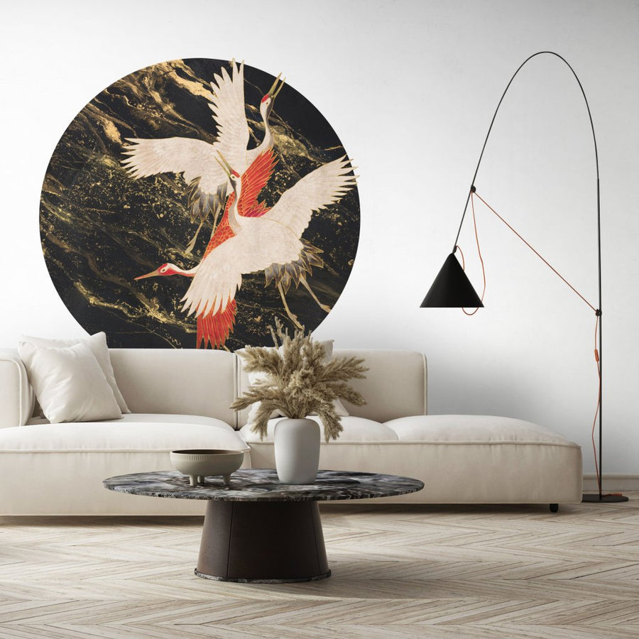 Glory Tsuru – Tapeta Koło Standard