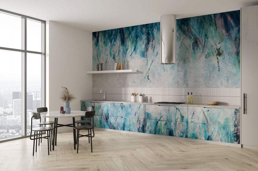 Tosca Blue – Tapeta w rolkach