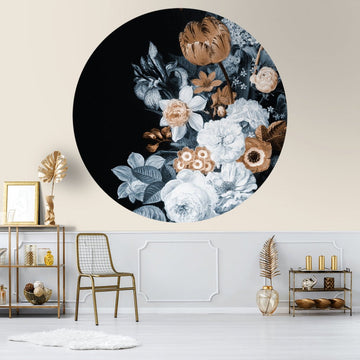 Golden Sublime – Tapeta Koło Standard