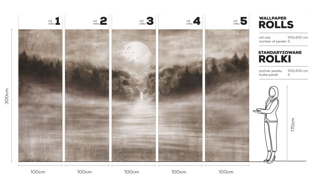 Tramonto – Tapeta w rolkach