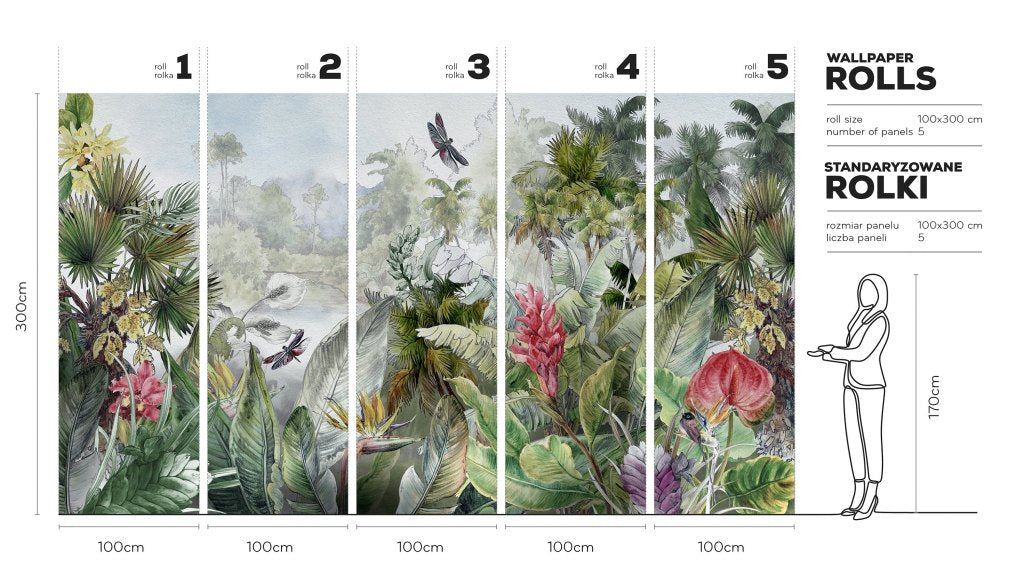 Wonderland – Tapeta w rolkach