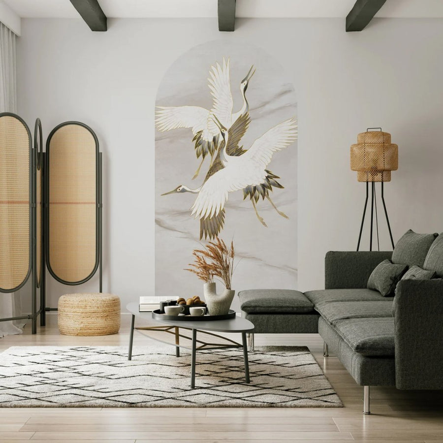 Ivory Tsuru – Tapeta Łuk Standard