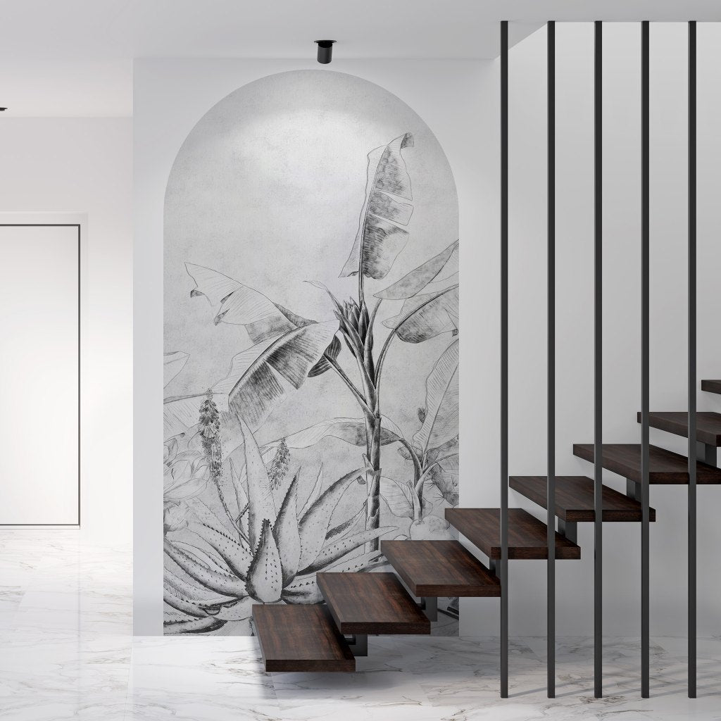 Rainforest Sketch – Tapeta Łuk Standard