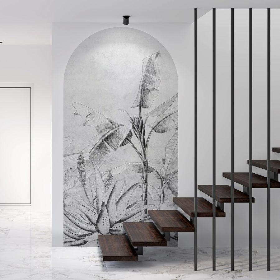 Rainforest Sketch – Tapeta Łuk Standard