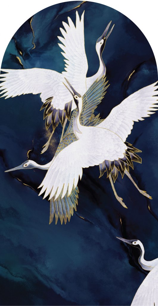 Royal Tsuru – Tapeta Łuk Standard