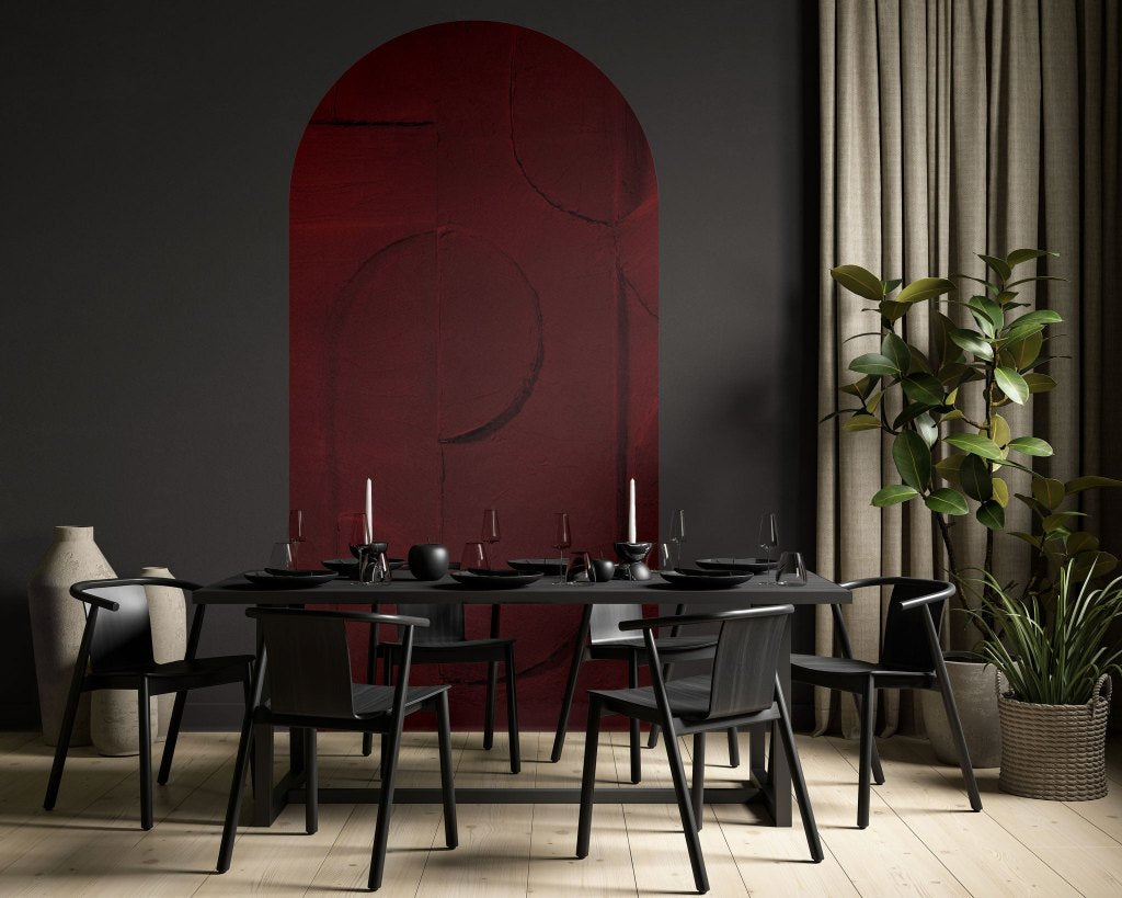 Bene Burgundy – Tapeta Łuk Standard