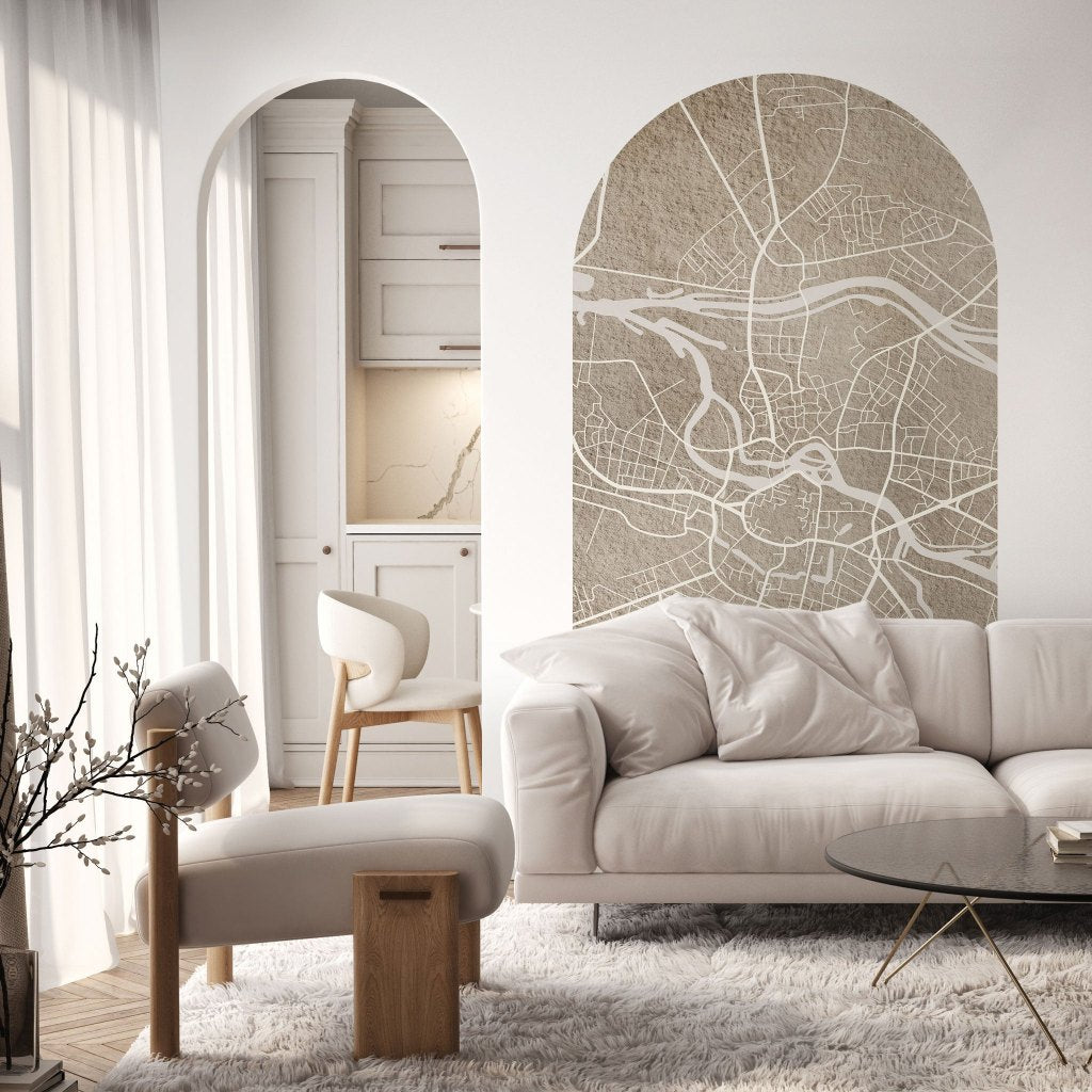 Breslau Beige – Tapeta Łuk Standard