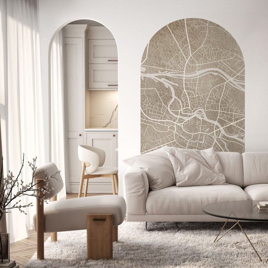 Breslau Beige – Tapeta Łuk Standard