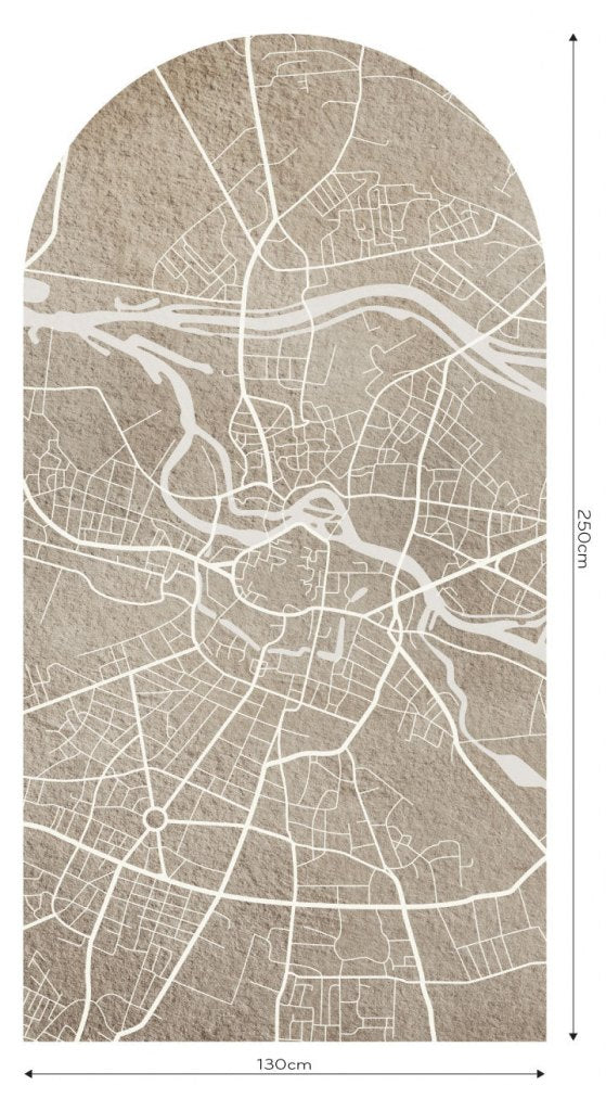 Breslau Beige – Tapeta Łuk Standard