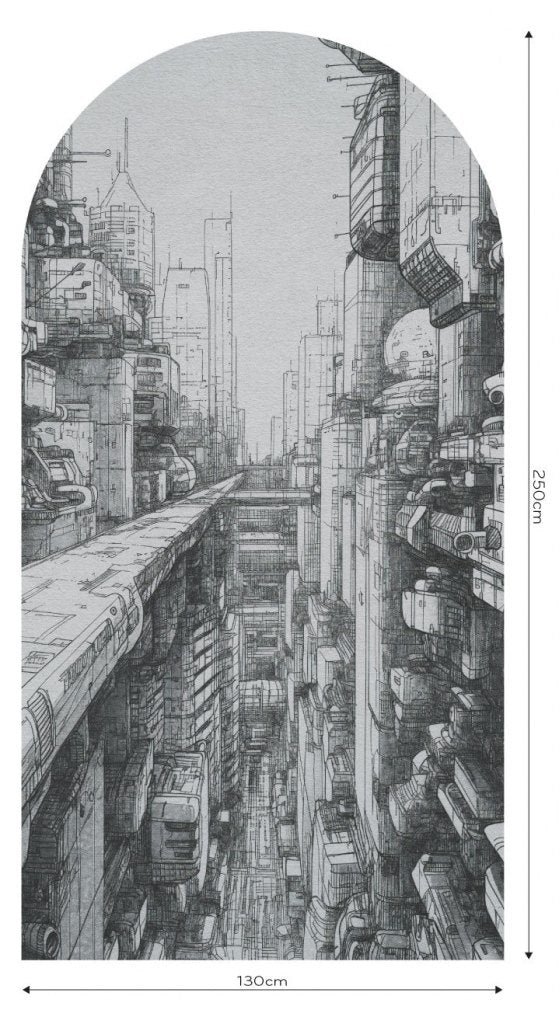 Cyber City – Tapeta Łuk Standard