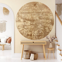 Gulliver Rust II – Tapeta Koło Standard