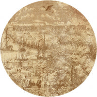 Gulliver Rust II – Tapeta Koło Standard