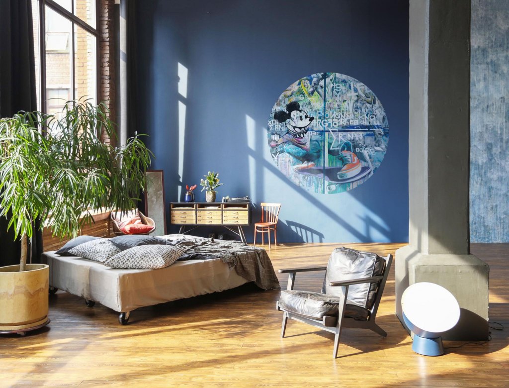 Bronx – Tapeta Koło Standard