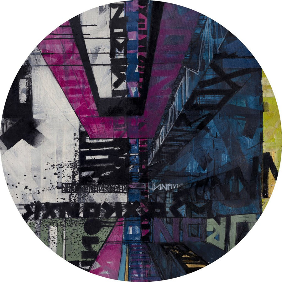 Manhattan – Tapeta Koło Standard