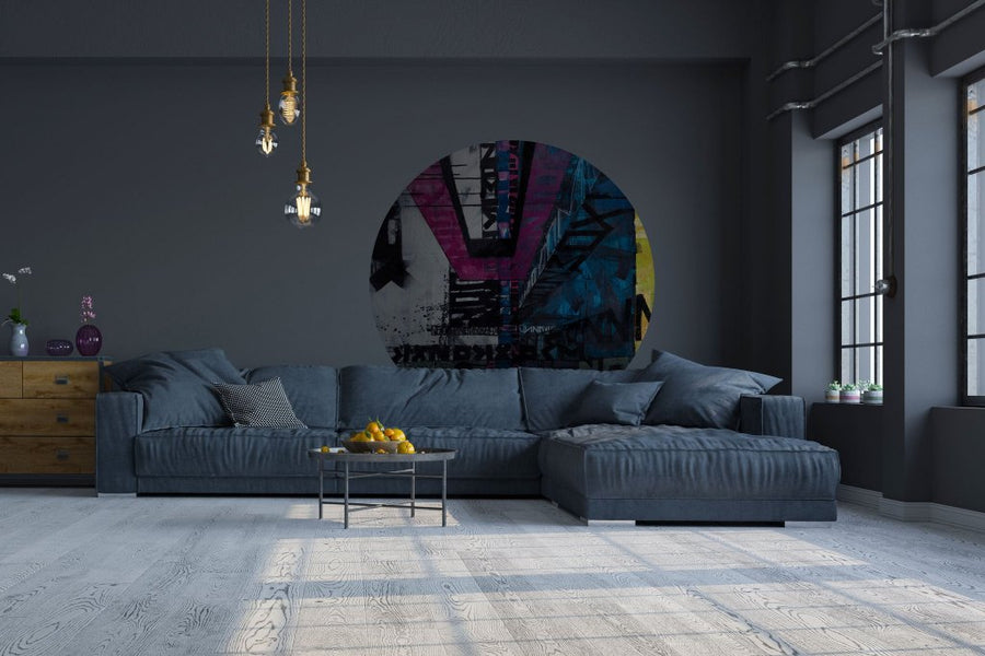 Manhattan – Tapeta Koło Standard