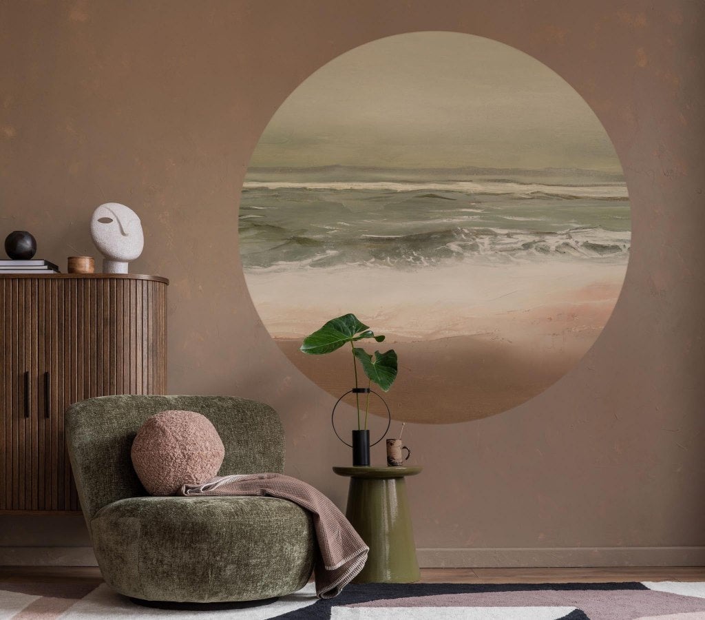 Sunrise – Tapeta Koło Standard