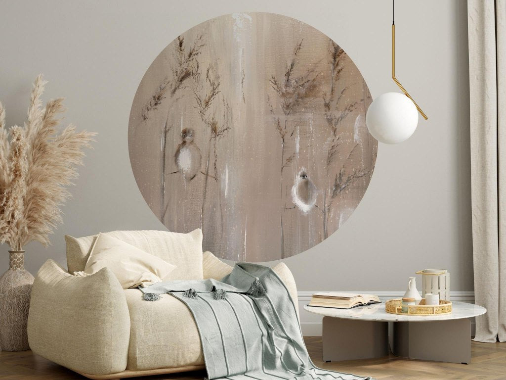 Aves – Tapeta Koło Standard