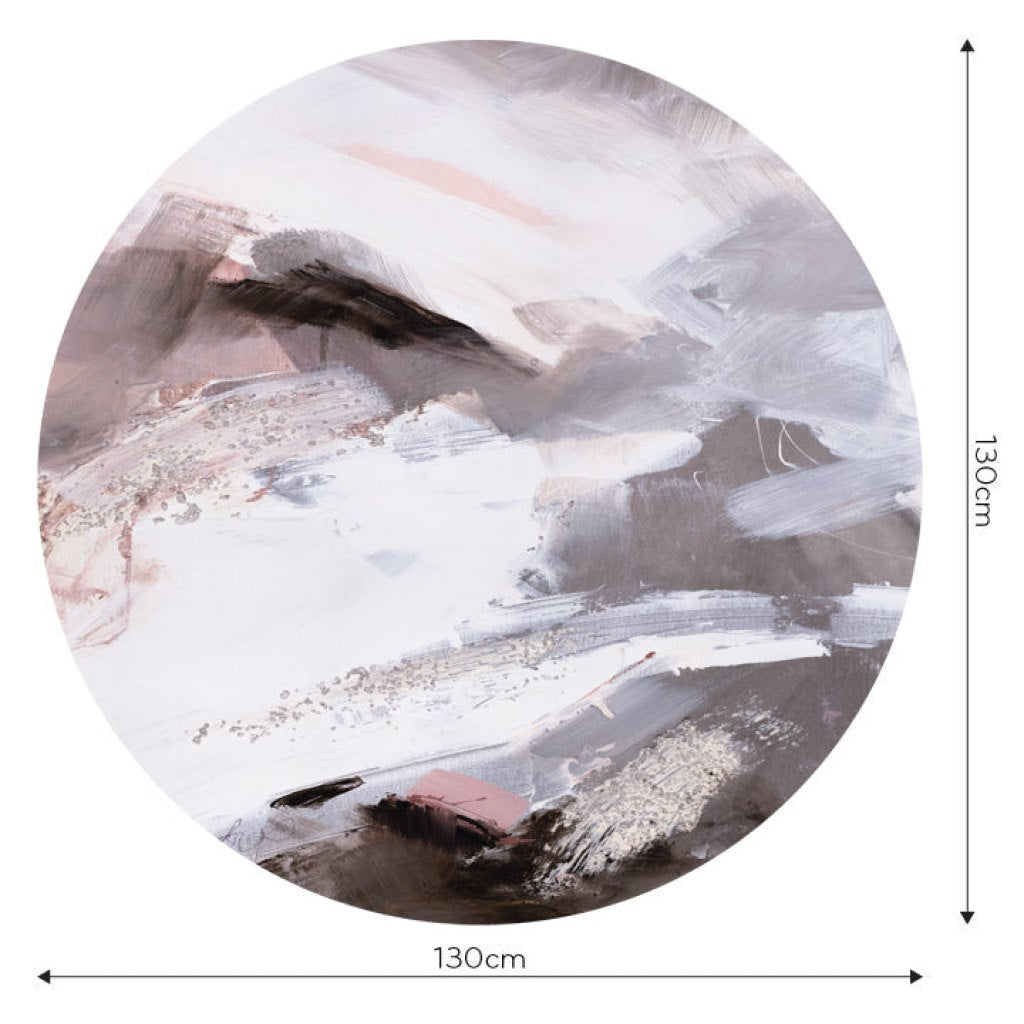 Panna Cotta – Tapeta Koło Standard