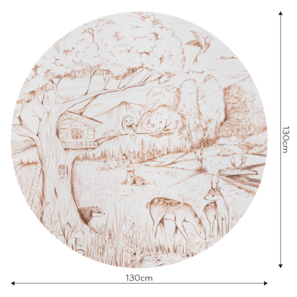 Elliot – Tapeta Koło Standard