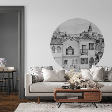 Vichy – Tapeta Koło Standard