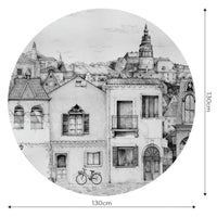 Vichy – Tapeta Koło Standard