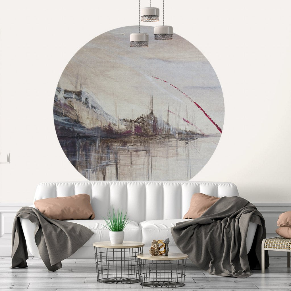 Haze – Tapeta Koło Standard