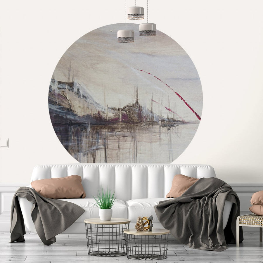 Haze – Tapeta Koło Standard