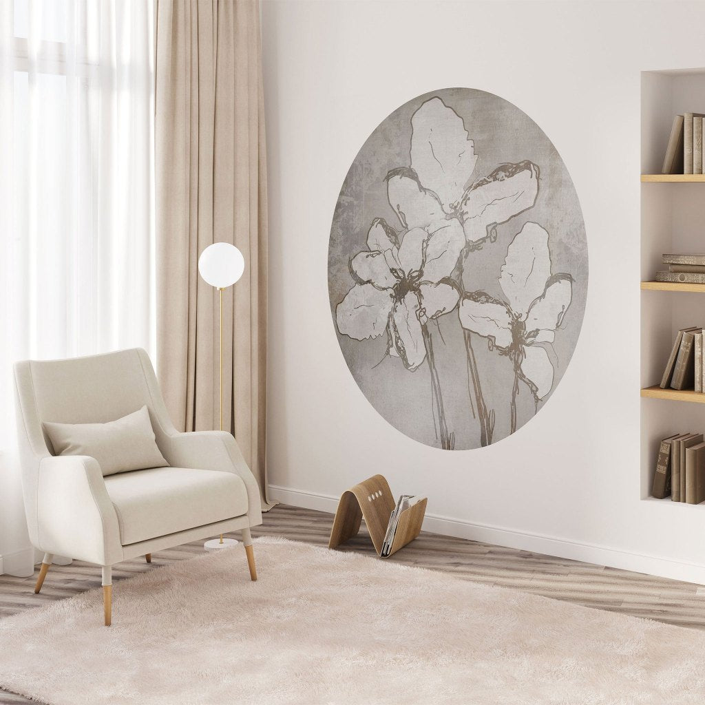 Iris – Tapeta Koło Standard