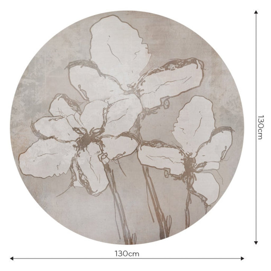Iris – Tapeta Koło Standard