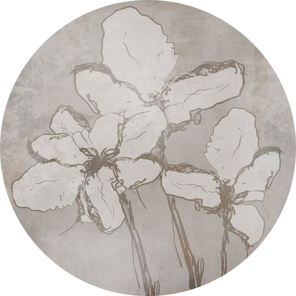 Iris – Tapeta Koło Standard