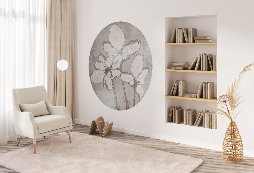 Iris – Tapeta Koło Standard