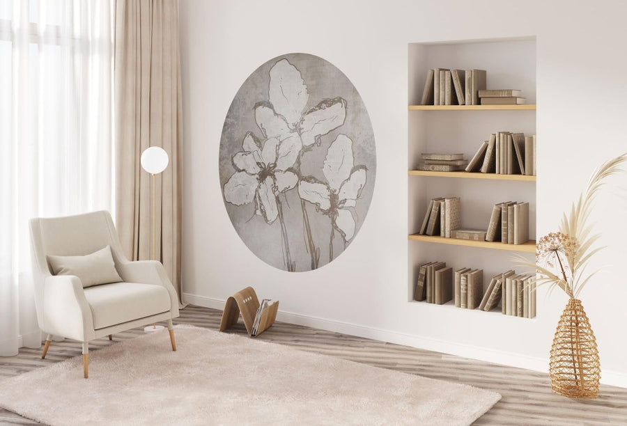 Iris – Tapeta Koło Standard