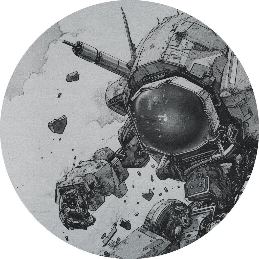 Mecha – Tapeta Koło Standard