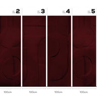 Bene Burgundy – Tapeta w rolkach