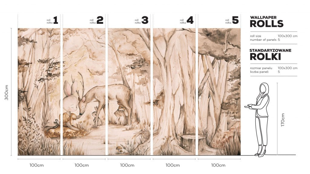 Bambi – Tapeta w rolkach