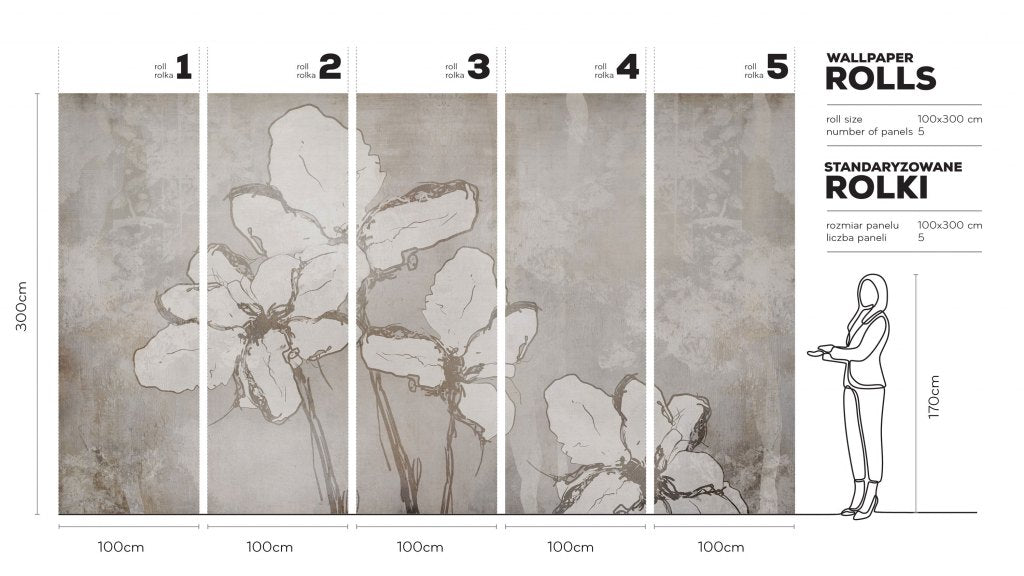 Iris – Tapeta w rolkach