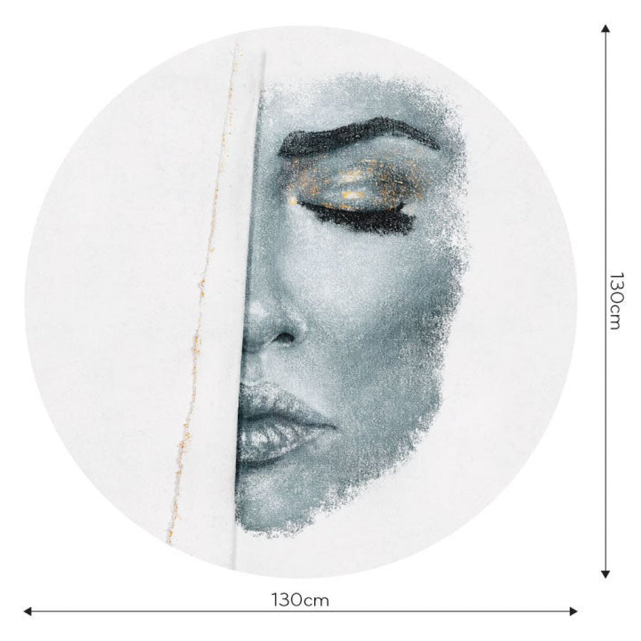 Illusion – Tapeta Koło Standard