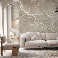 Breslau Beige – Tapeta w rolkach