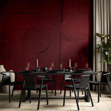 Bene Burgundy – Tapeta na wymiar