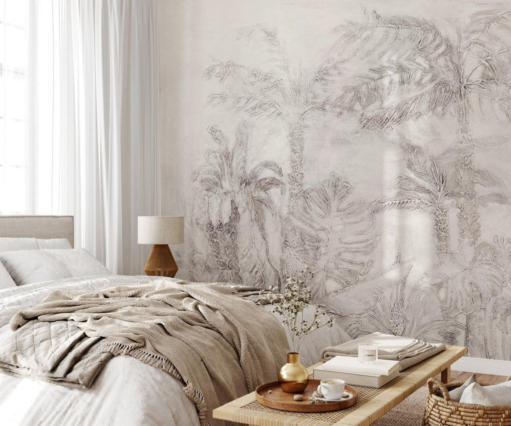 Esotico Beige – Tapeta na wymiar