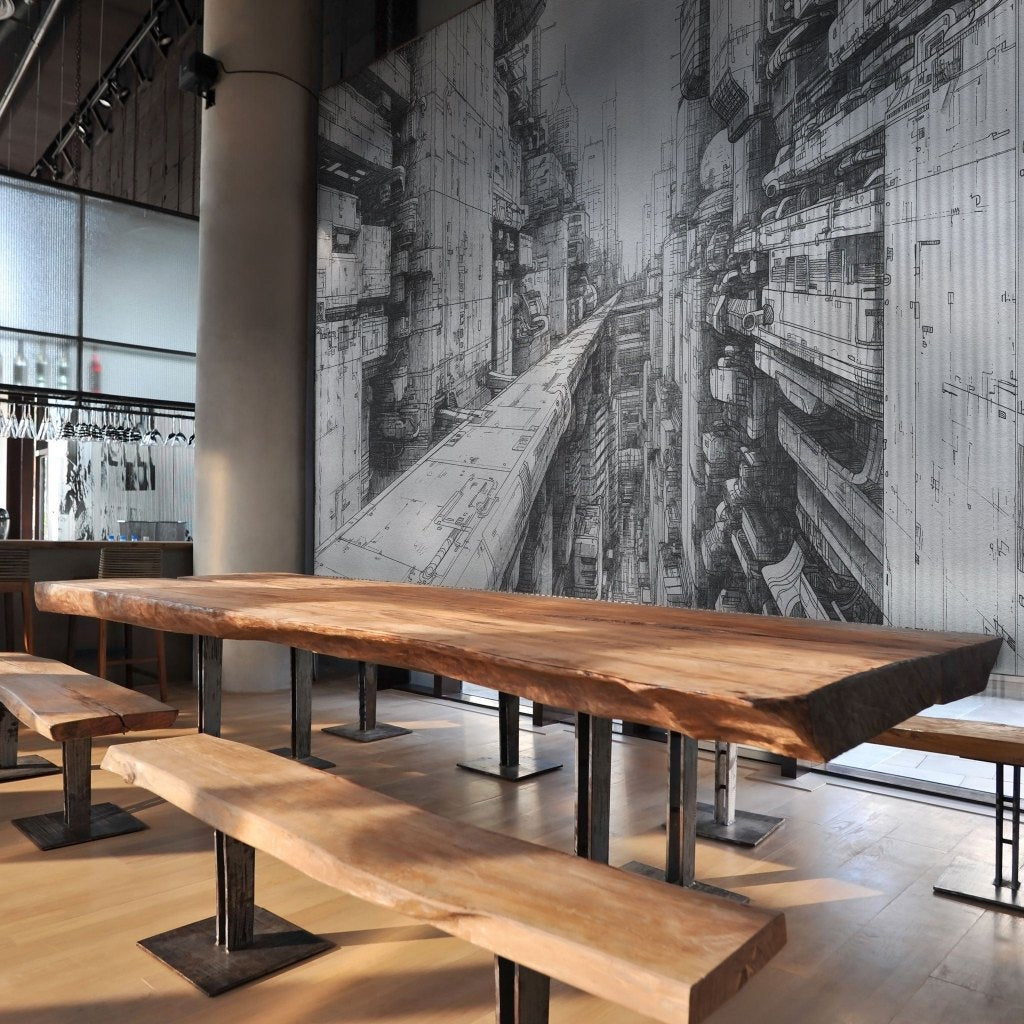 Cyber City – Tapeta na wymiar