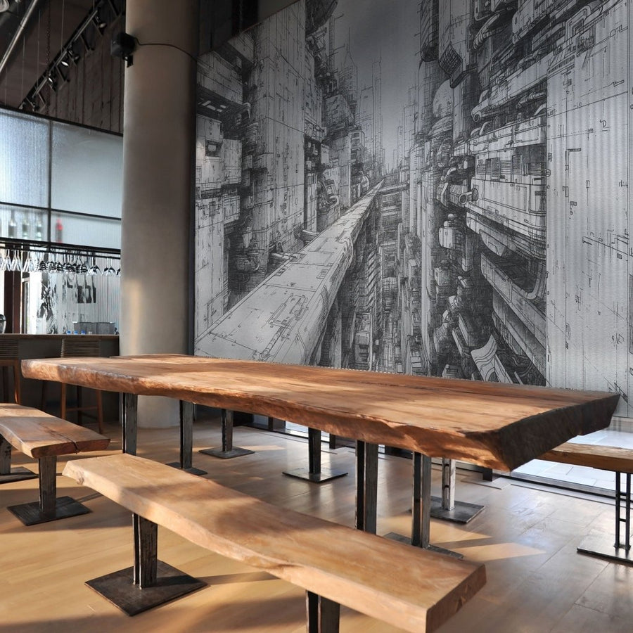 Cyber City – Tapeta na wymiar