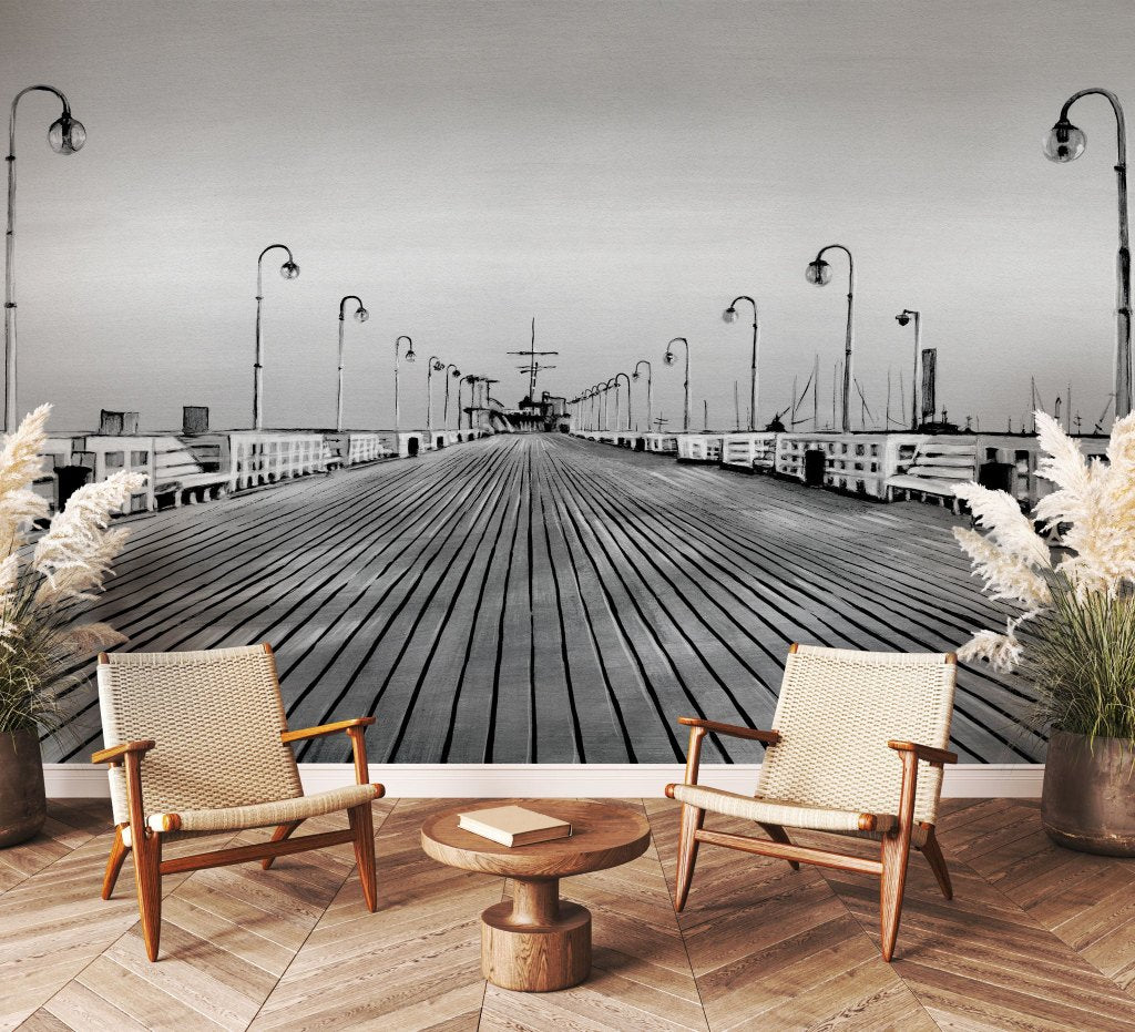 Molo – Tapeta na wymiar