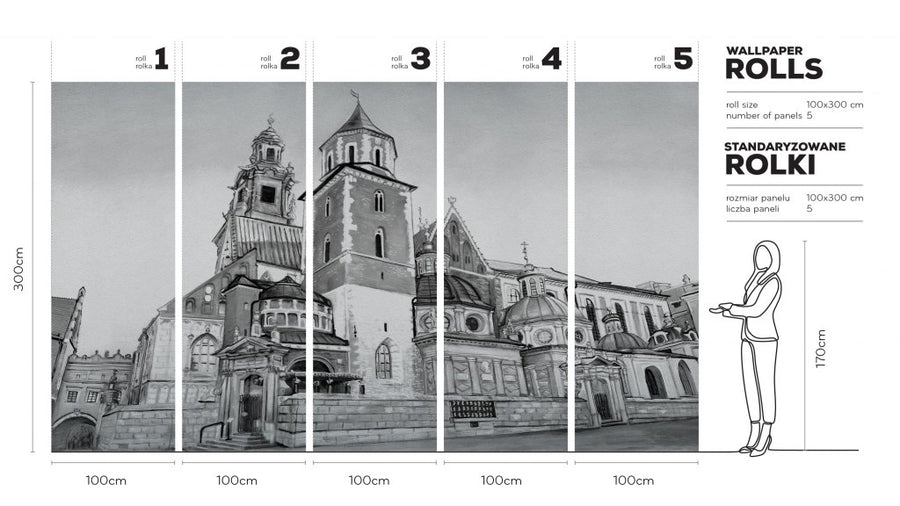 Wawel – Tapeta w rolkach