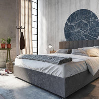 Breslau Blue – Tapeta Koło Standard