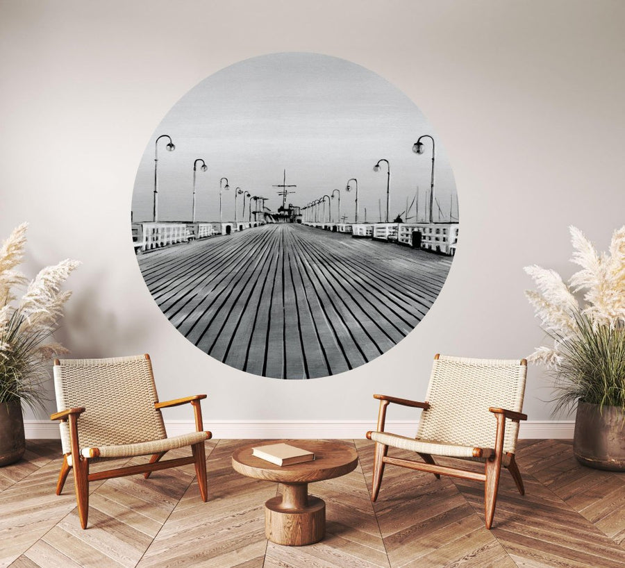 Molo – Tapeta Koło Standard