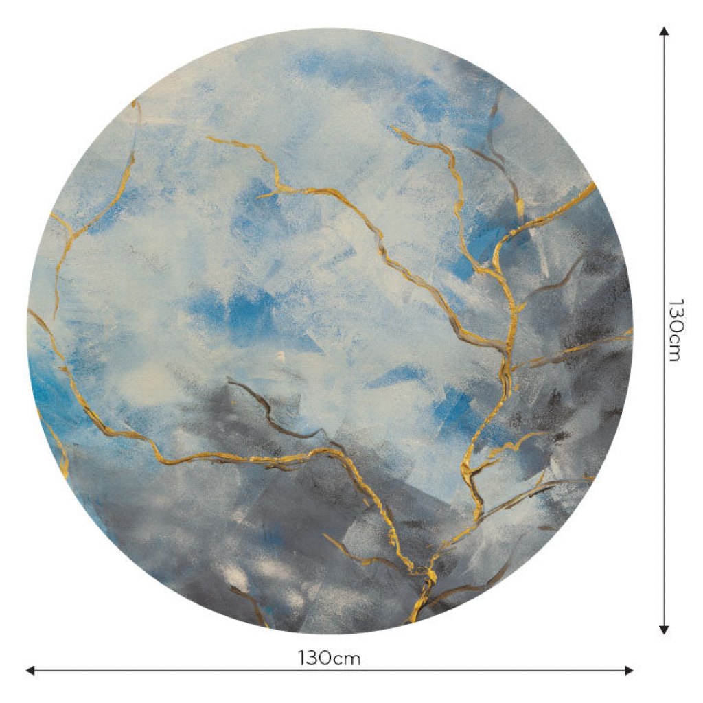 Aqua – Tapeta Koło Standard