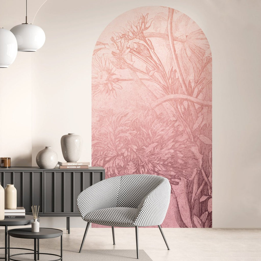 Blossom Ombre Flower – Tapeta Łuk Standard