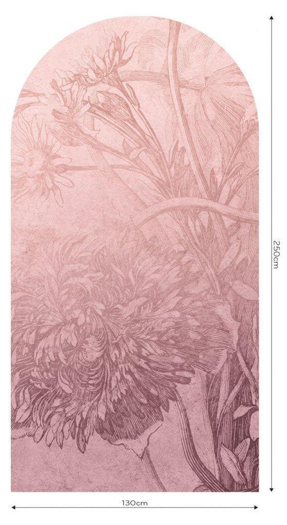Blossom Ombre Flower – Tapeta Łuk Standard